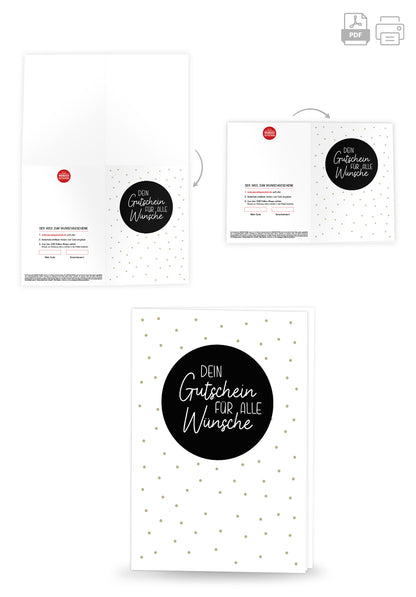 Wunschgutschein Für alle Wünsche - Punkte – Geschenkgutschein Ansicht 4