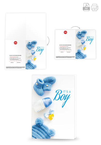 Wunschgutschein It's a Boy - Babyklamotten – Geschenkgutschein Ansicht 4