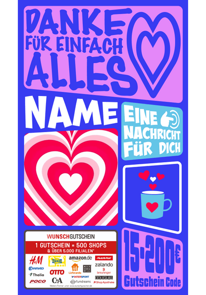 Digital - Danke für einfach alles - Doppelherz