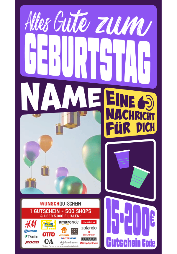 Digital - Alles Gute Geburtstag