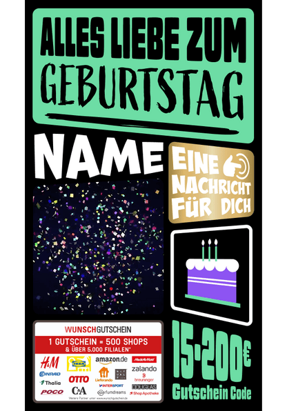 Digital - Alles Liebe Geburtstag