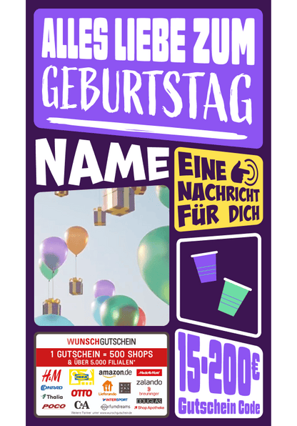 Digital - Alles Liebe Geburtstag