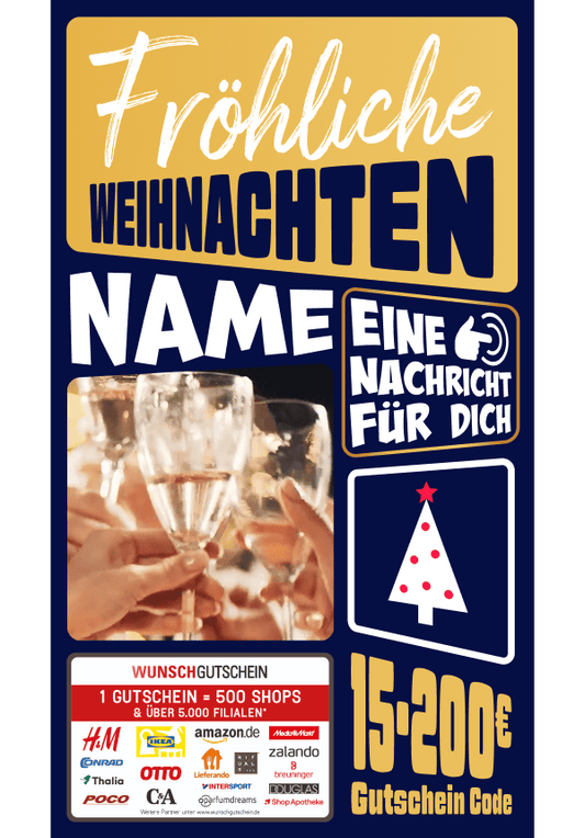 Digital - Fröhliche Weihnachten