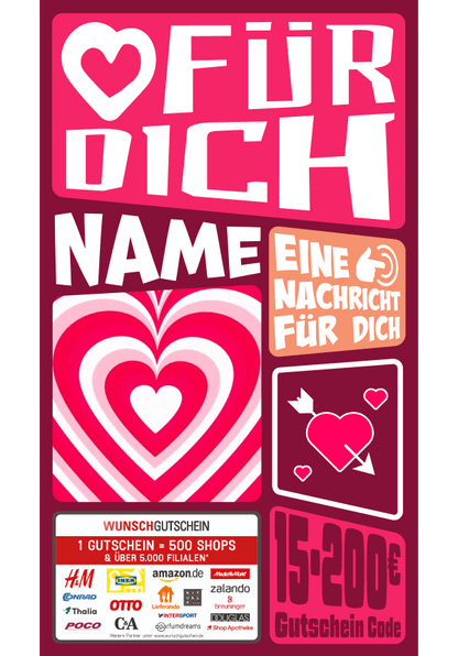 Digital - Für dich - Herz bold