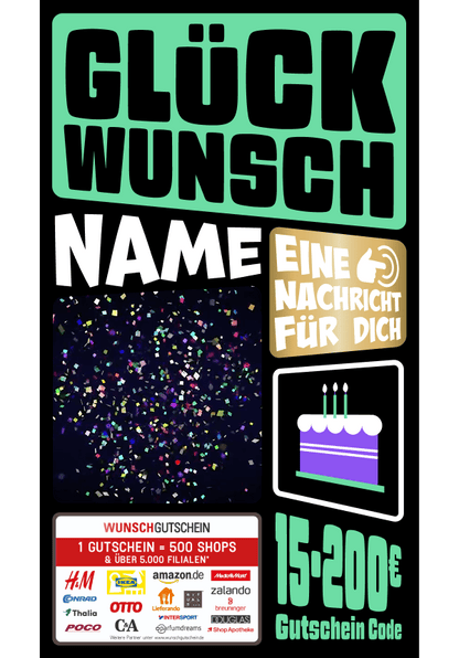 Digital - Glückwunsch