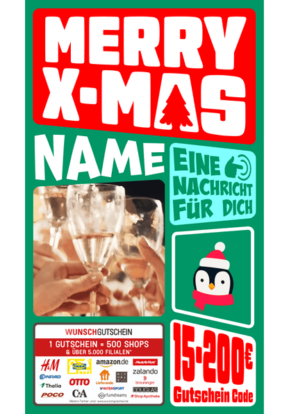 Digital - Merry X-Mas - Tannenbaum