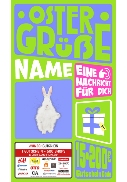 Digital - Ostergrüße - Punkte