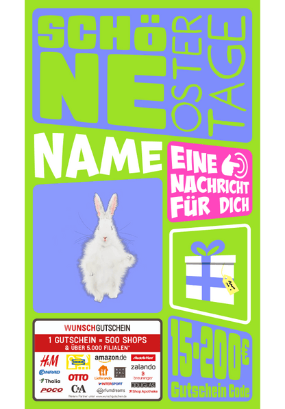 Digital - Schöne Ostertage - bold