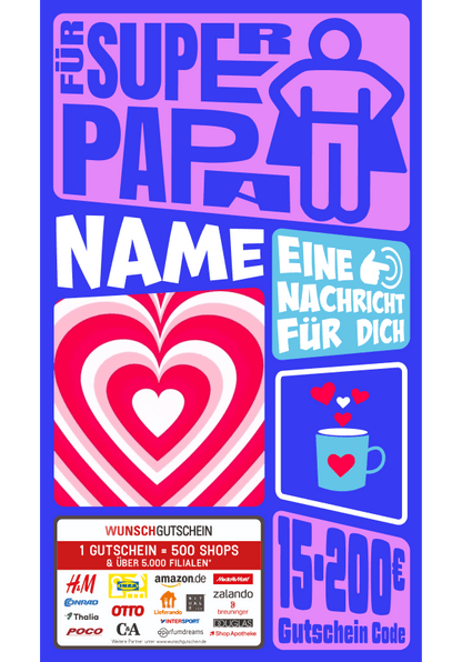 Digital - Für Super Papa - Held