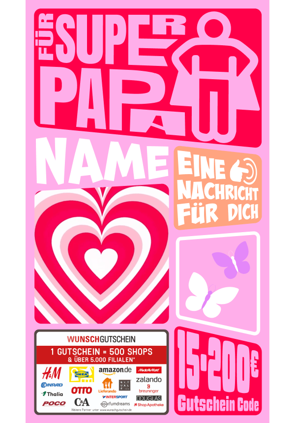 Digital - Für Super Papa - Held