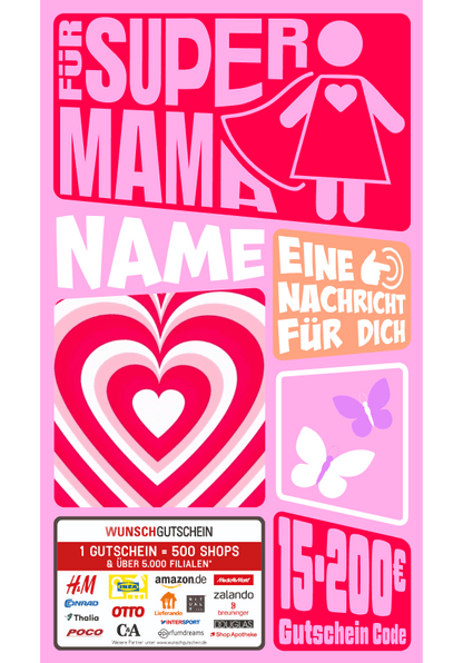 Digital - Für Super Mama - Heldin