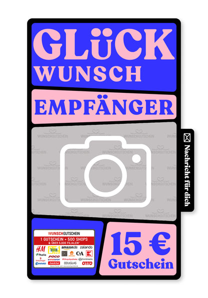 Wunschgutschein Digital - Individuelles Motiv – Geschenkgutschein Ansicht 1
