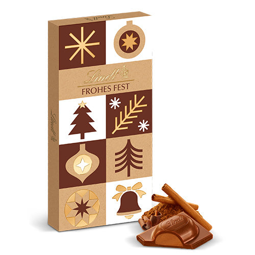 Lindt Weihnachts-Schokolade – Frohes Fest, 100g