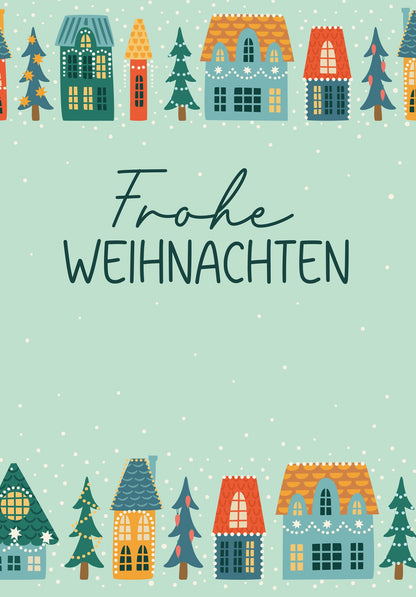 Frohe Weihnachten - Häuser PDF