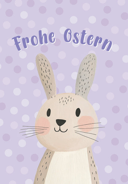 Frohe Ostern - Hase Pastellila PDF