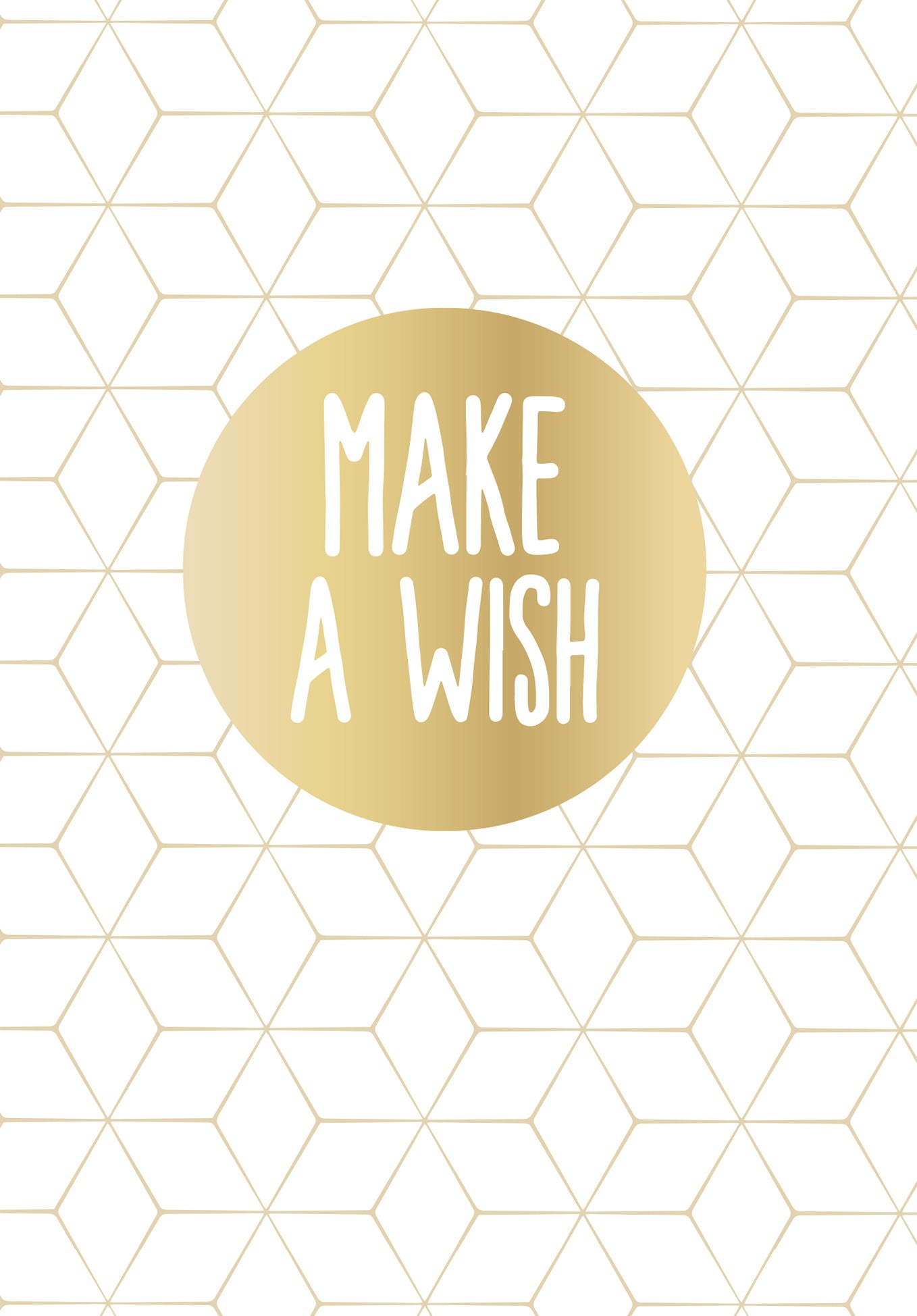 Make a wish - Gold (Gutscheinwert)