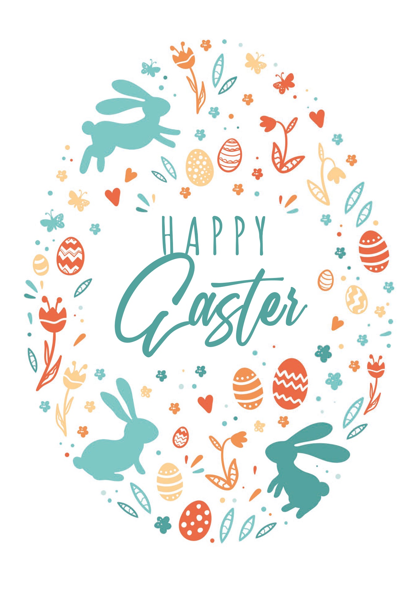 Happy Easter - Ei Bunt (Gutscheinwert)