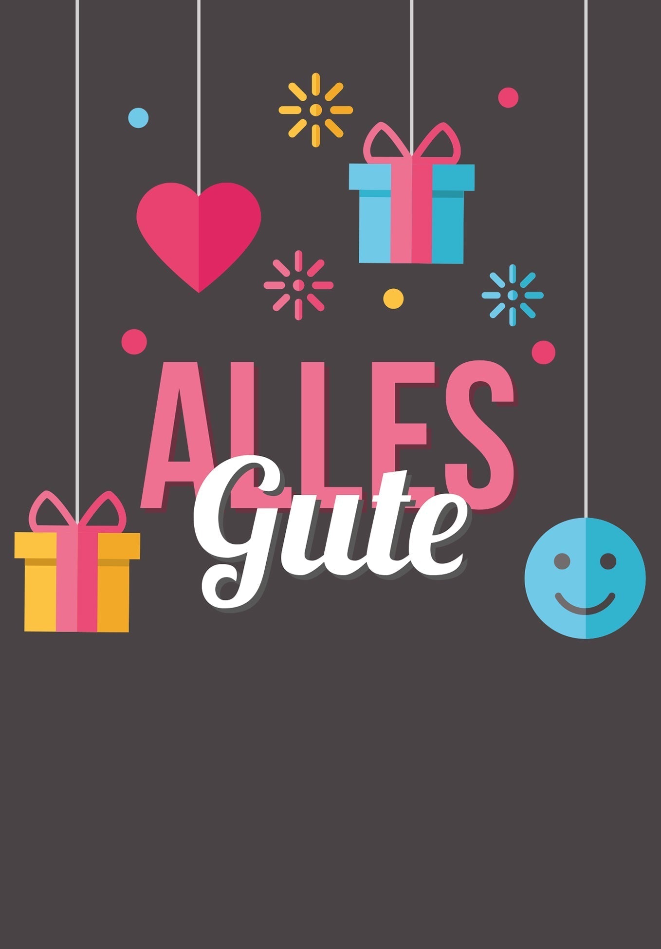 Alles Gute - Smiley PDF
