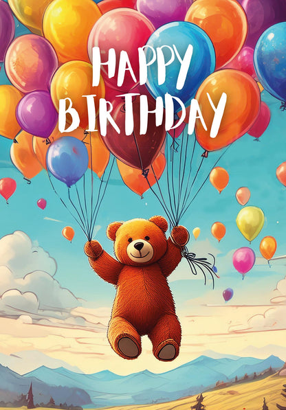 Happy Birthday - Bär PDF