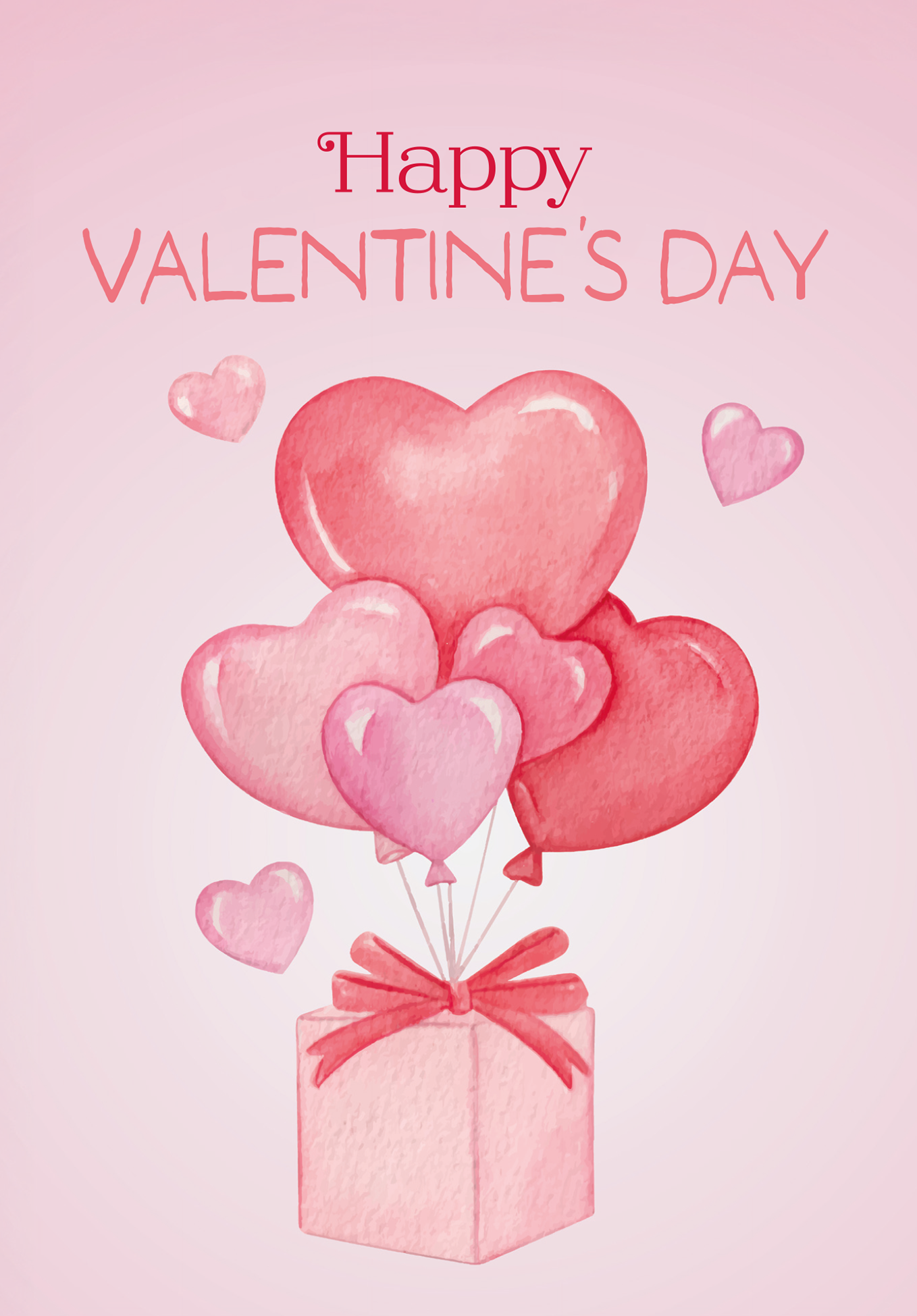 Happy Valentine's Day - Paket Herzen