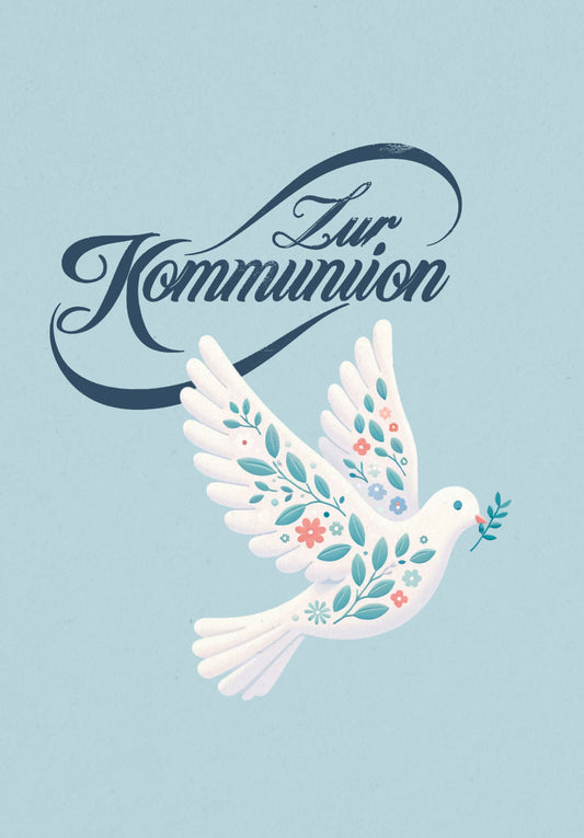 Zur Kommunion - Friedenstaube (Gutscheinwert)