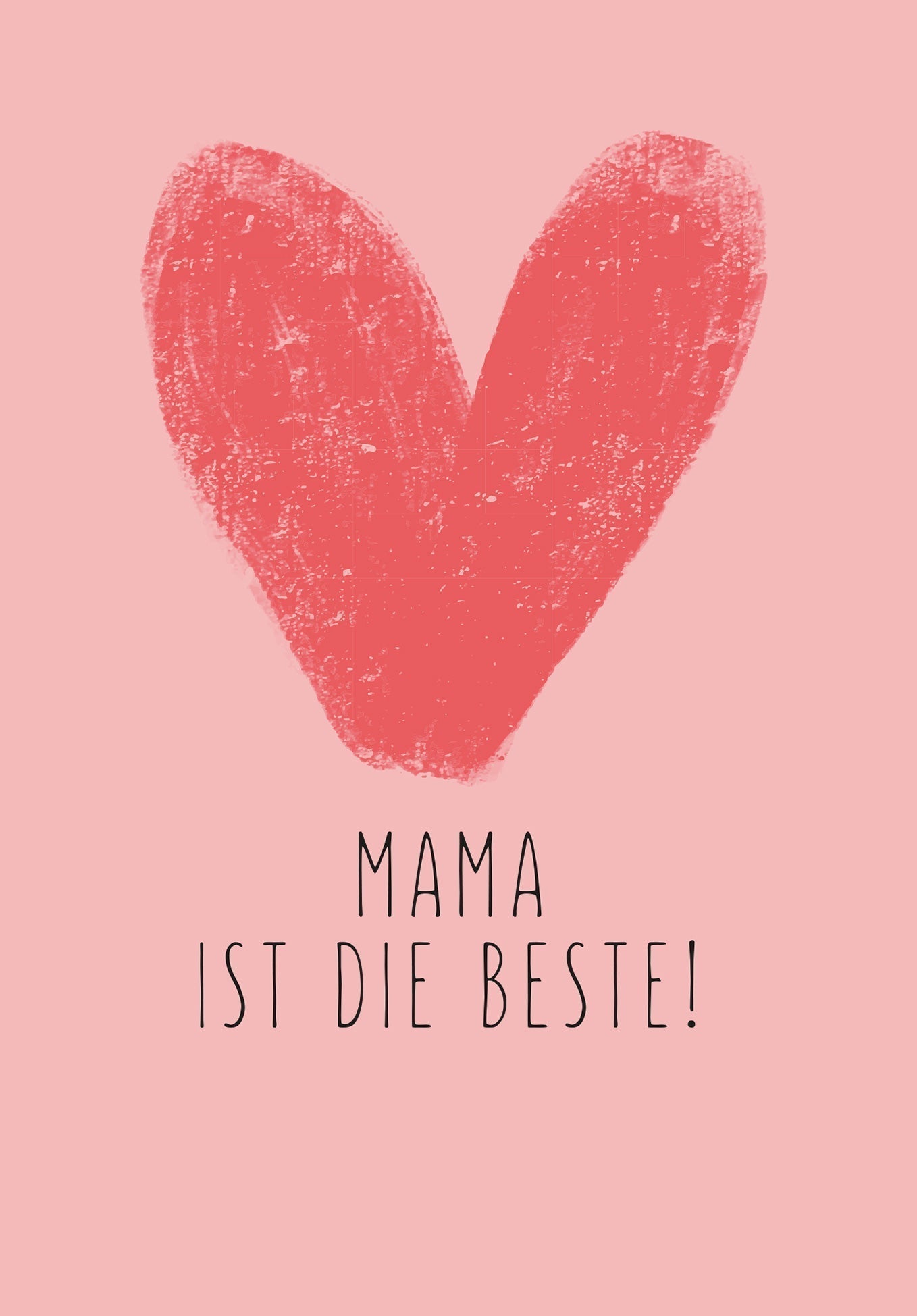 Mama ist die Beste - Herz PDF