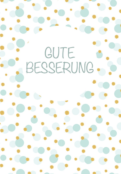 Gute Besserung - Grüne Punkte PDF