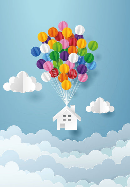 Wunschgutschein Haus Ballons – Geschenkgutschein Ansicht 2