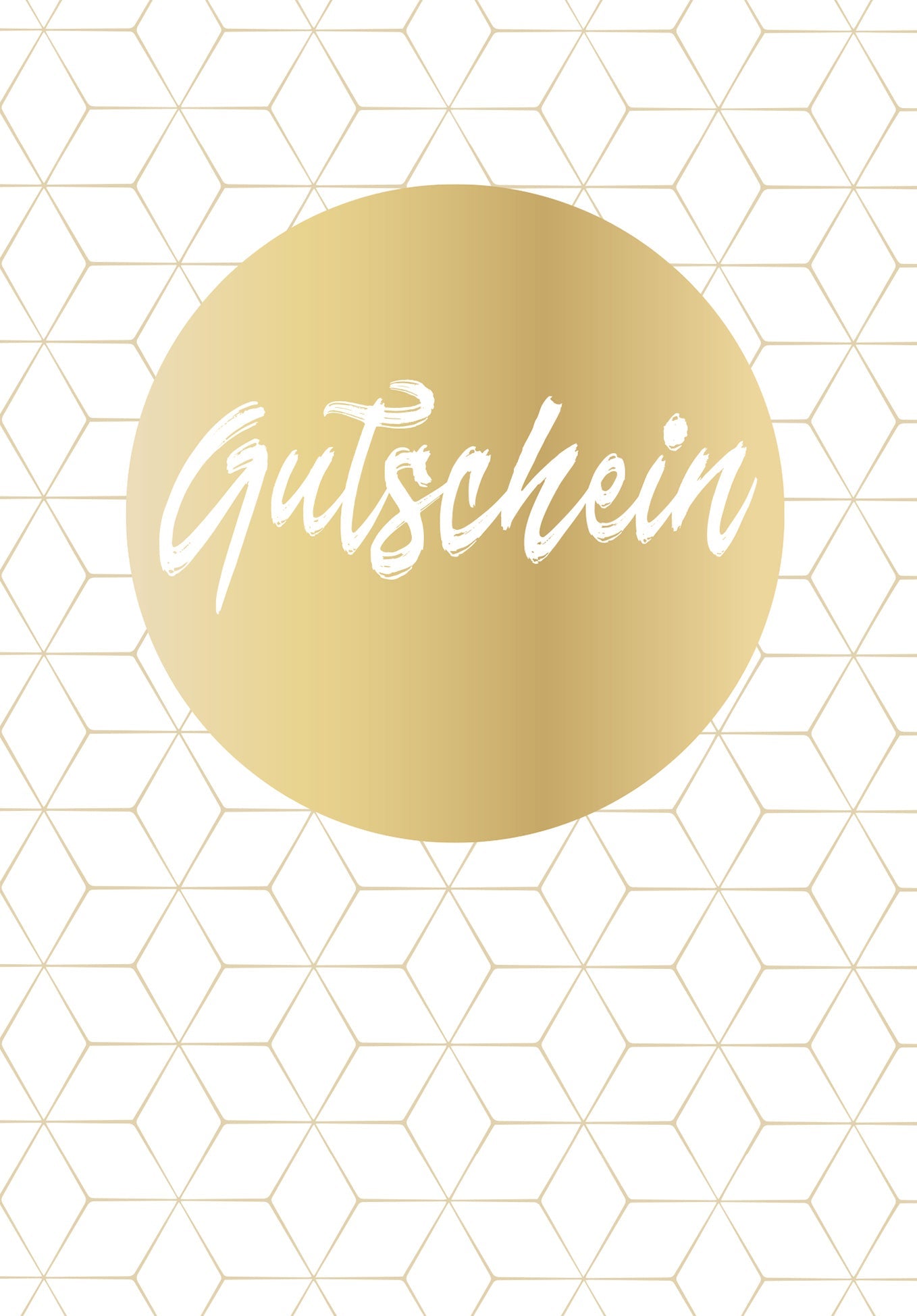 Gutschein - Gold PDF