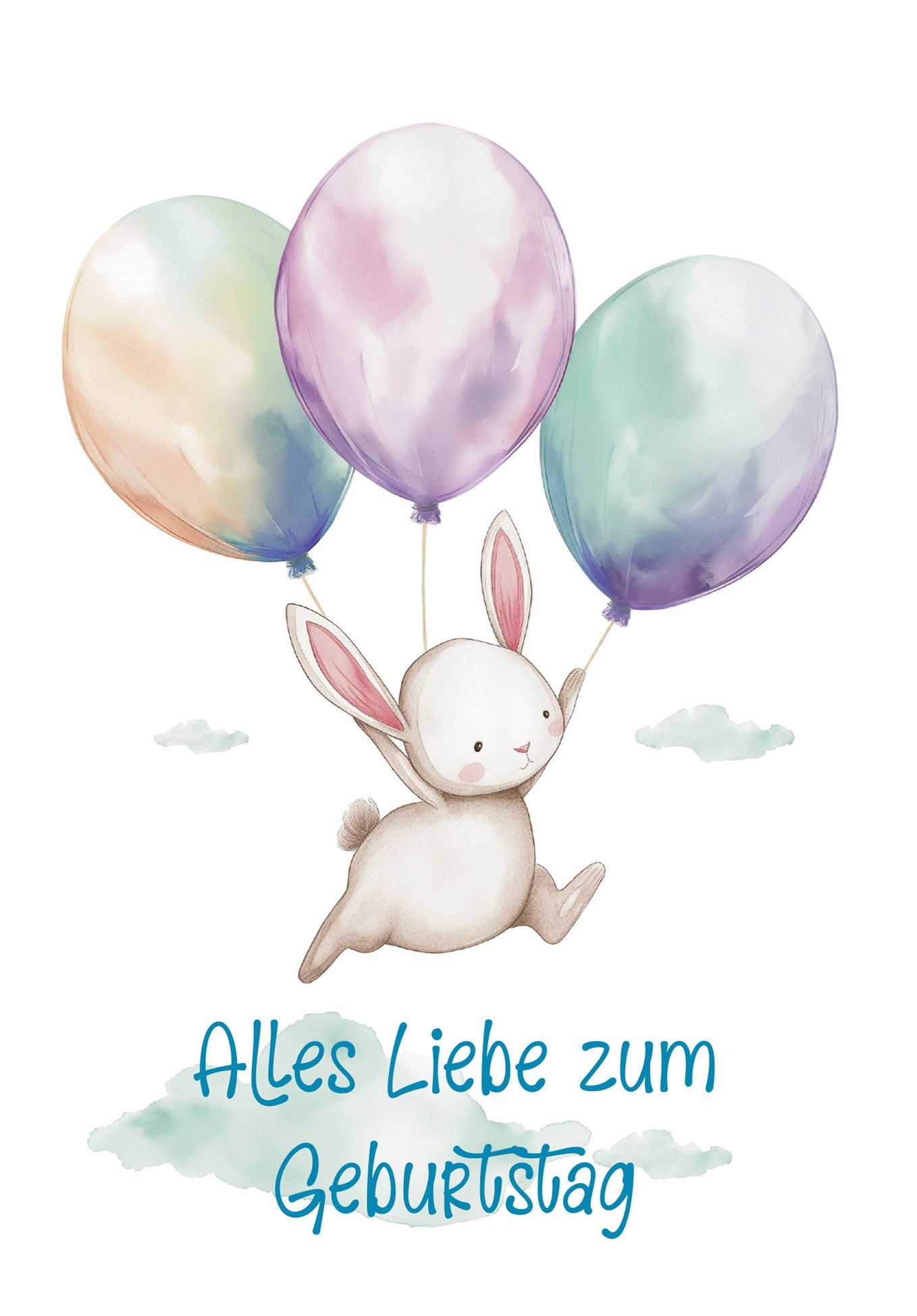 Alles Liebe - Hase PDF