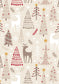 Weihnachtsbäume Beige