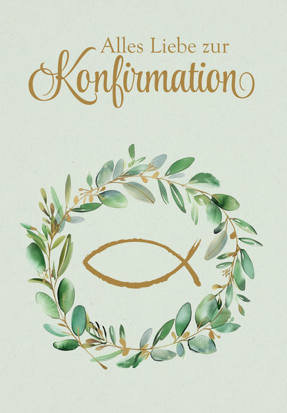 Zur Konfirmation - Kranz Fisch PDF