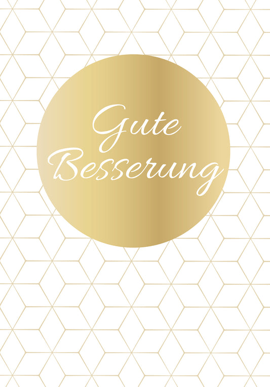 Gute Besserung - Gold (Gutscheinwert)