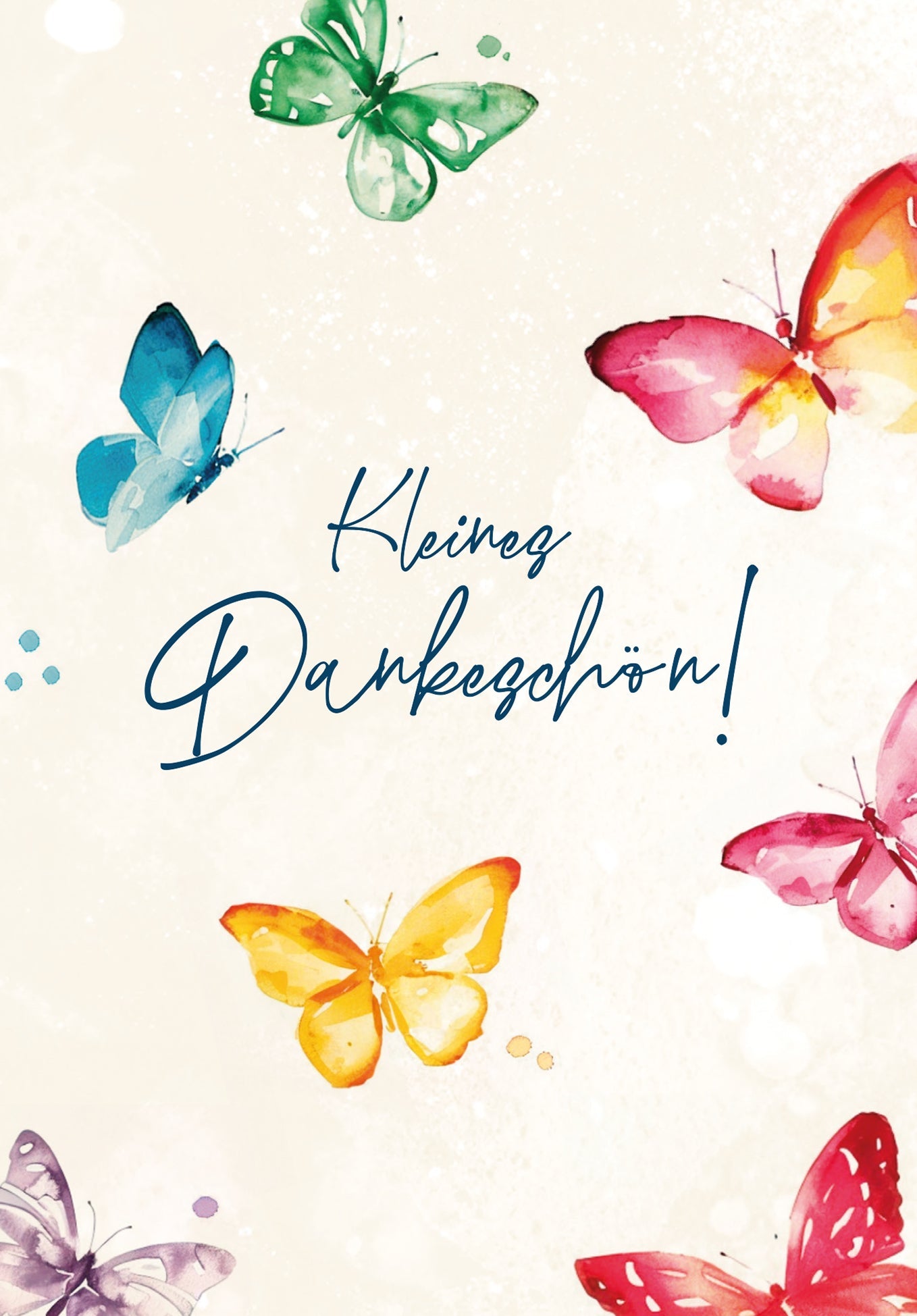 Kleines Dankeschön - Schmetterlinge PDF