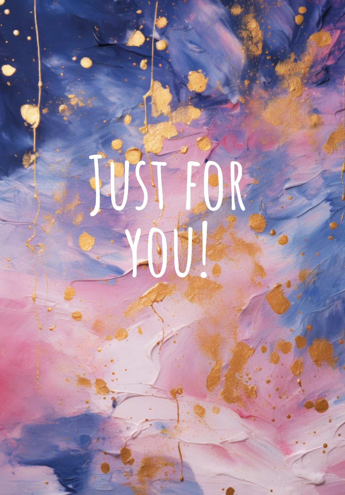 Just for you - Rosa Gold (Gutscheinwert)