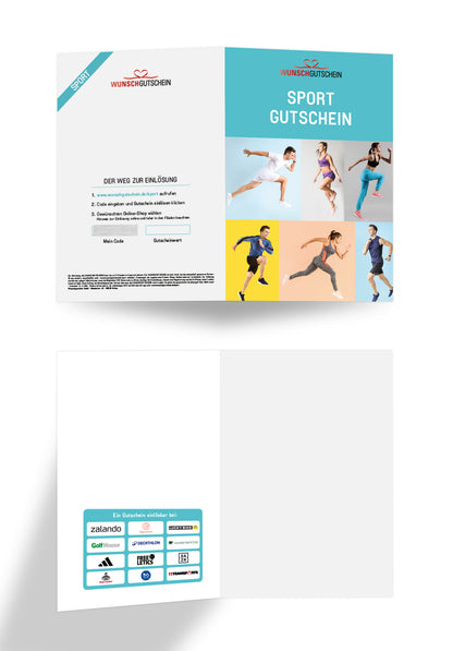 Wunschgutschein Sport Gutschein - Das perfekte Geschenk für sportliche Männer und Frauen – Geschenkgutschein Ansicht 3