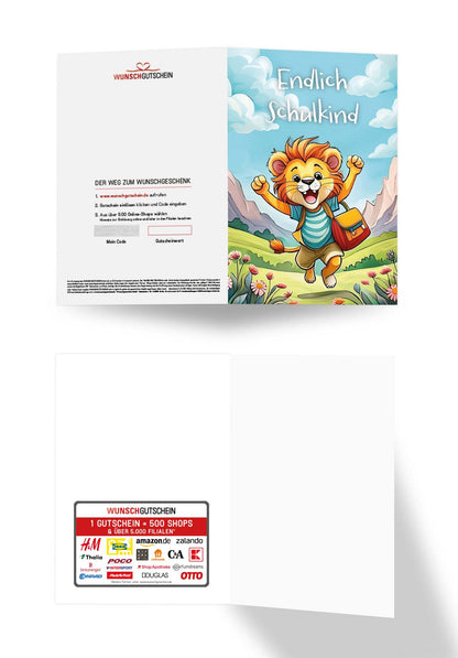 Endlich Schulkind - Löwe PDF