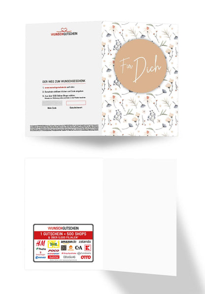 Für Dich - Blumen weiß PDF