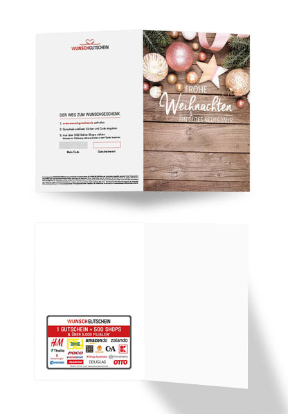 Frohe Weihnachten - Kugeln PDF