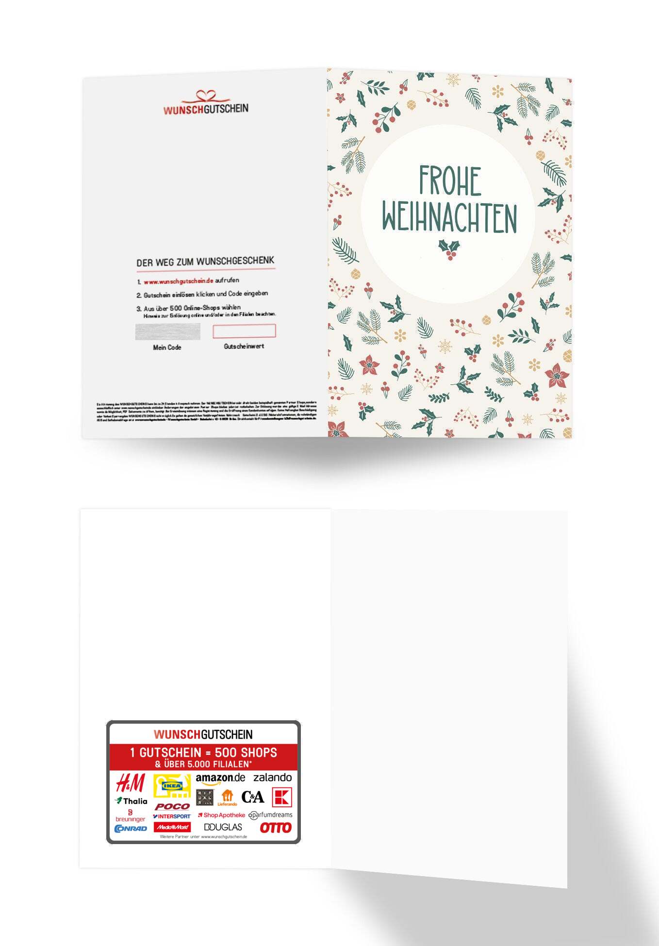 Frohe Weihnachten - Zweige PDF