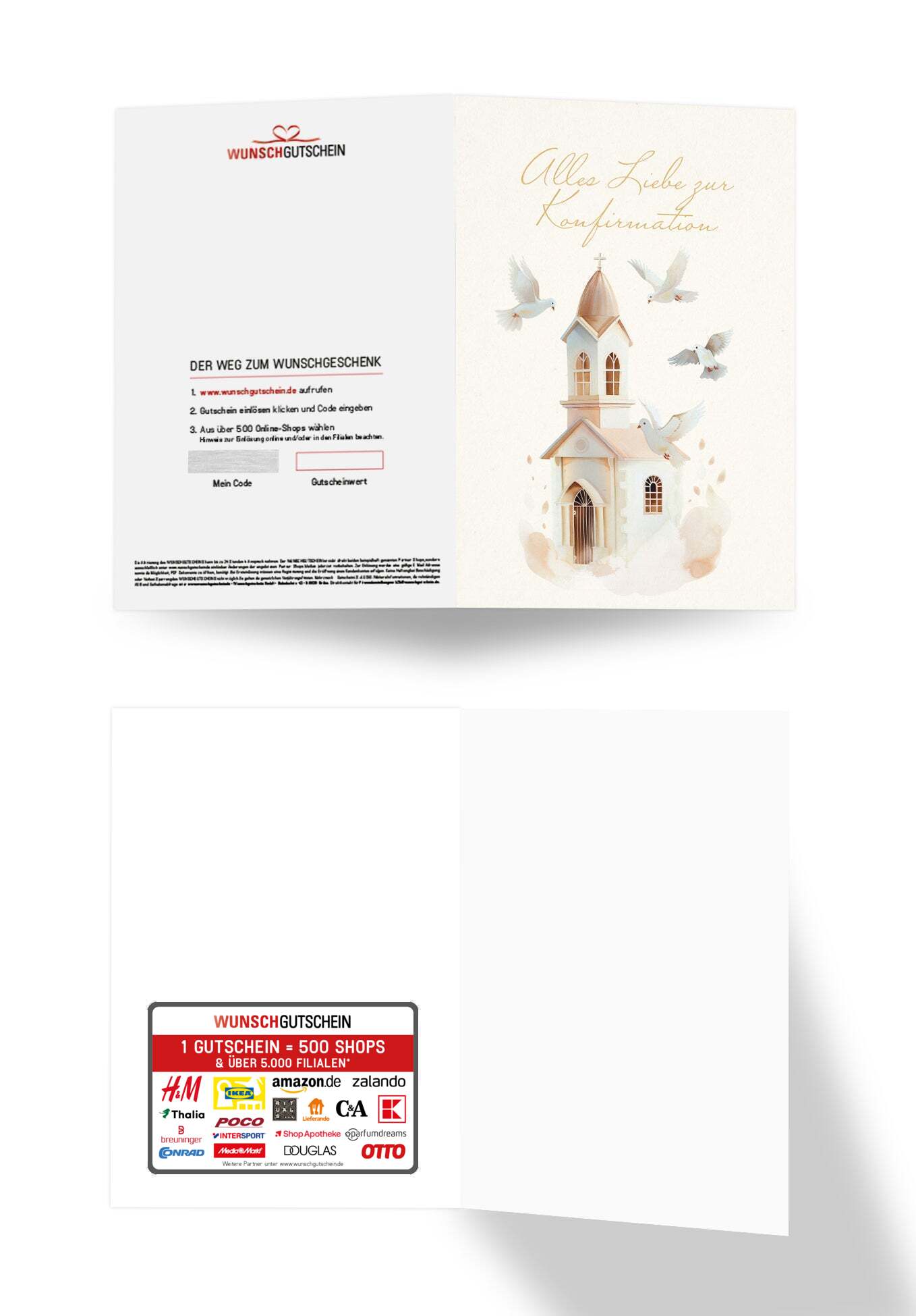 Zur Konfirmation - Kirche Beige PDF