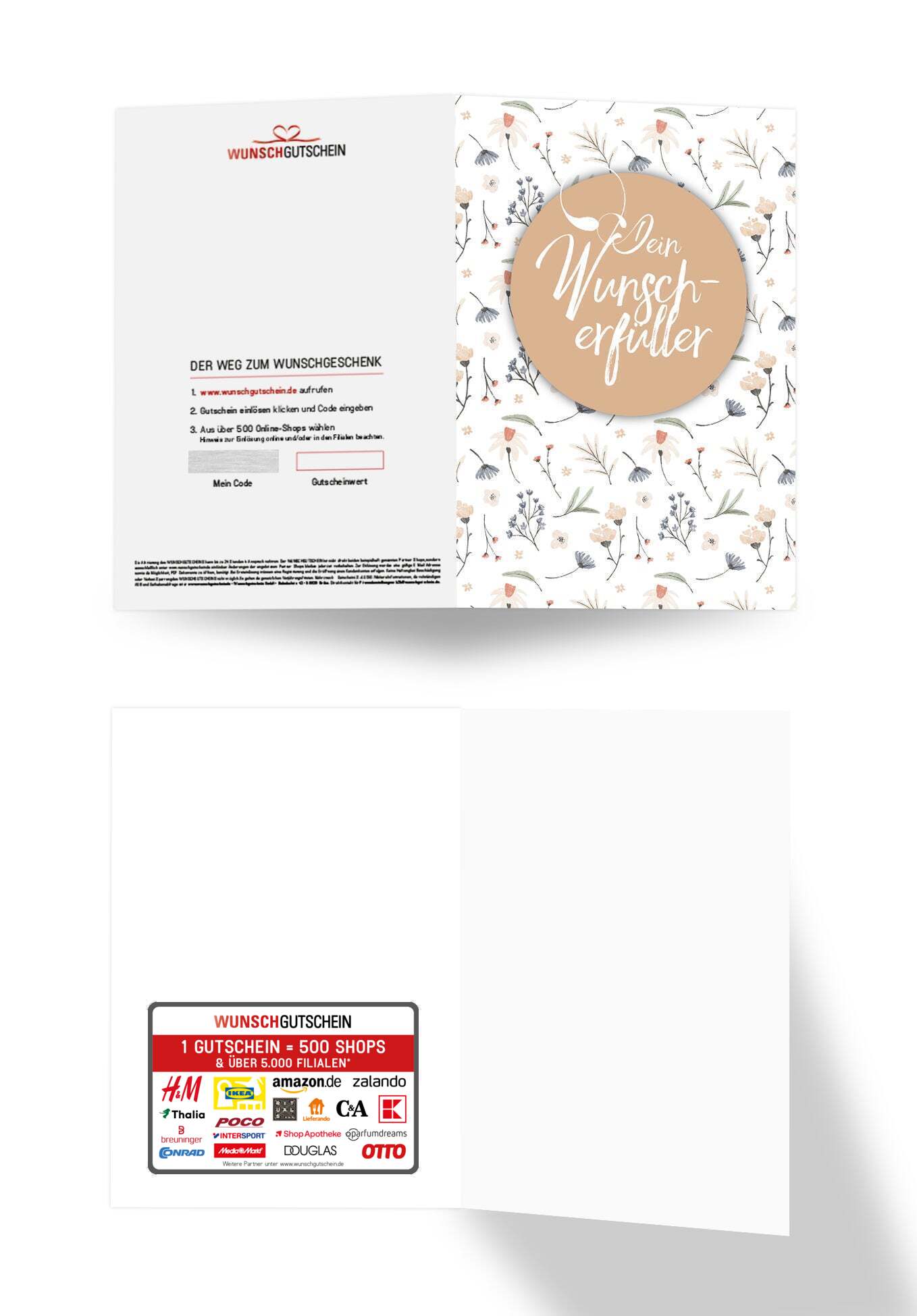 Dein Wunscherfüller - Blumen weiß PDF