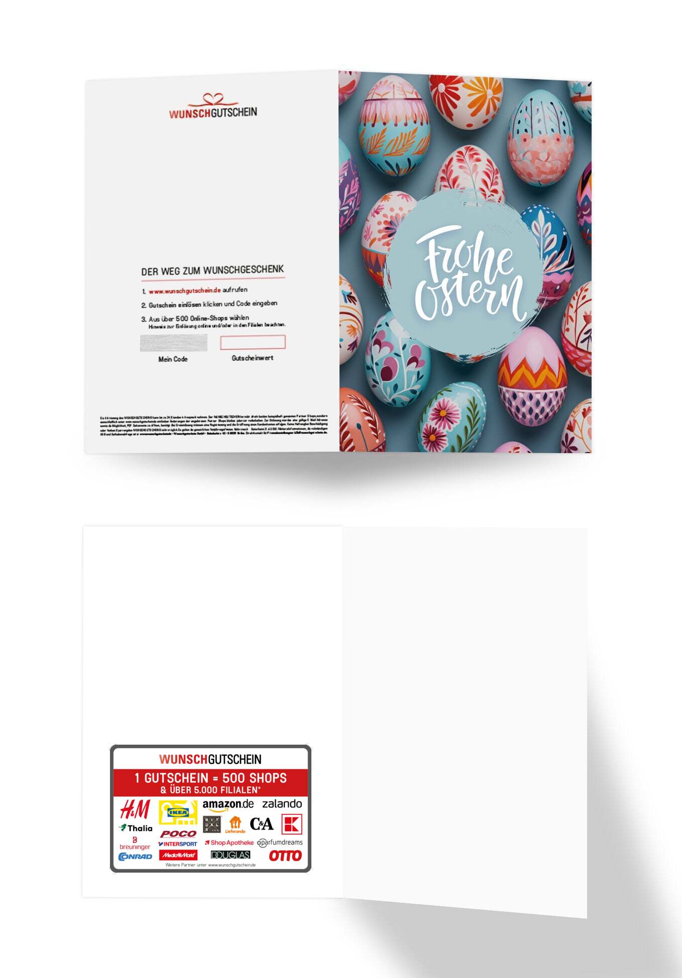 Frohe Ostern - Ostereier Bunt