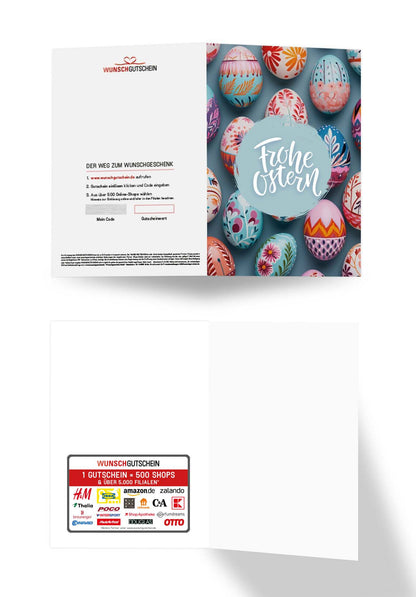 Frohe Ostern - Ostereier Bunt