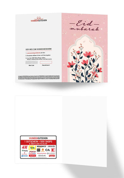 Eid Mubarak - Blumen Rosa PDF