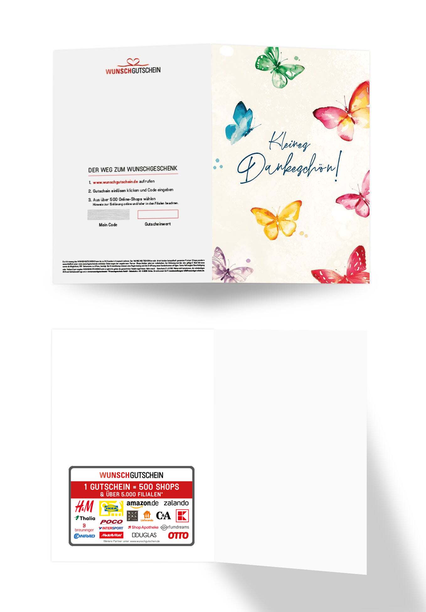 Kleines Dankeschön - Schmetterlinge PDF