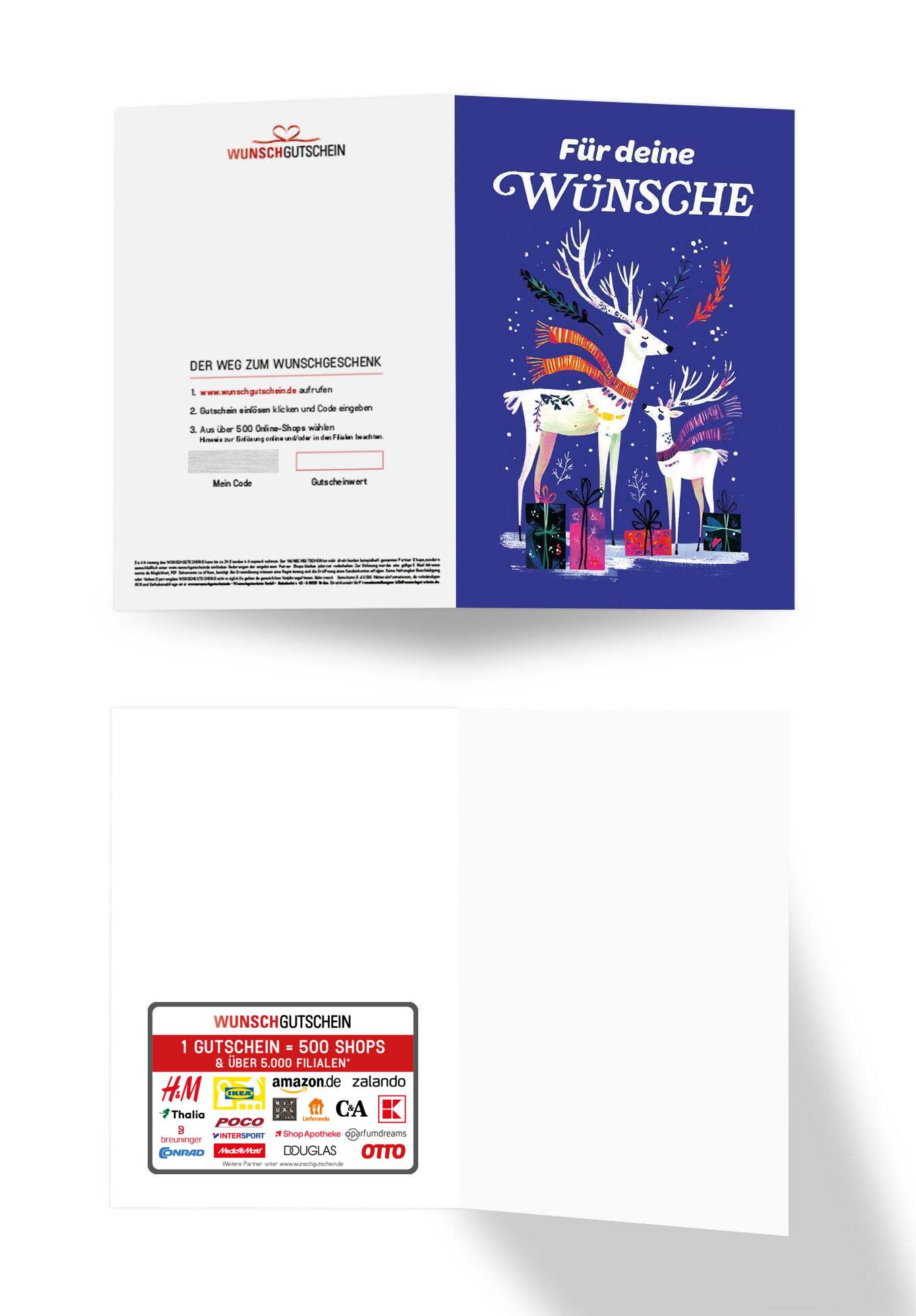 Für deine Wünsche - Rentier Pakete PDF