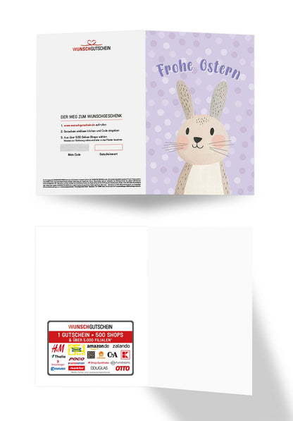 Frohe Ostern - Hase Pastellila PDF