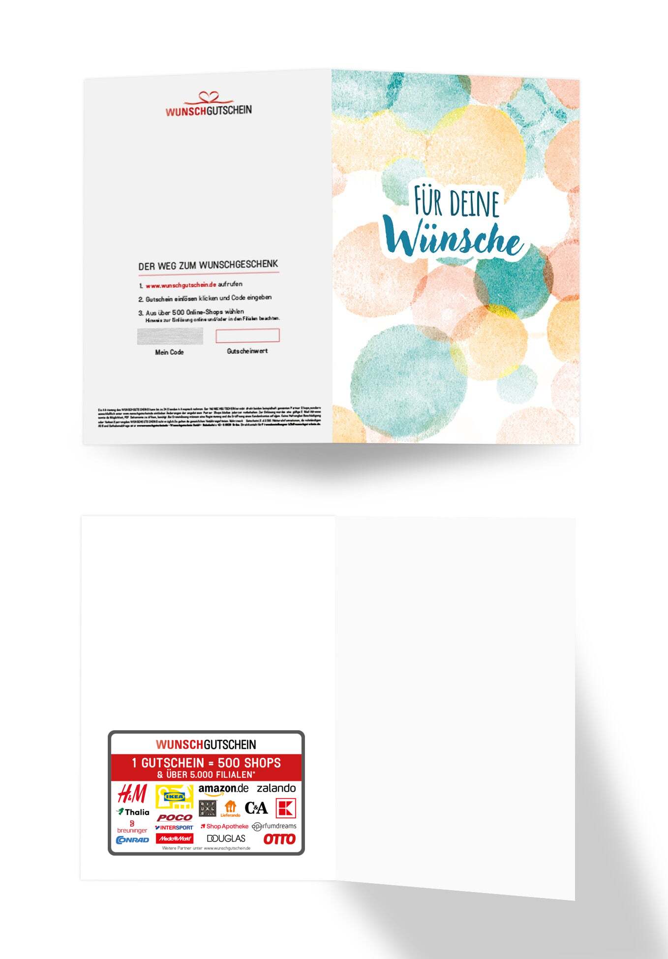 Für deine Wünsche - Bunte Kreise