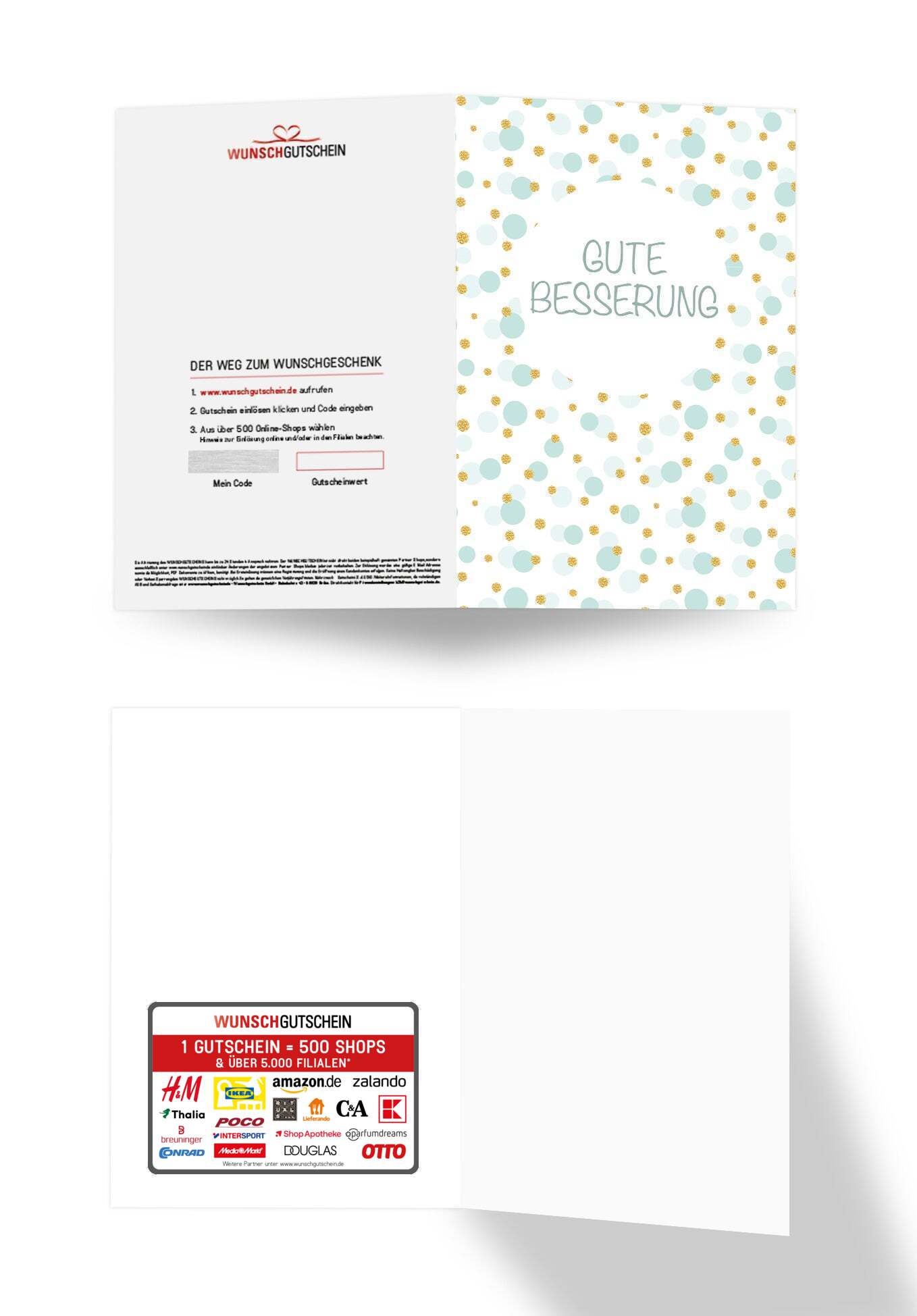 Gute Besserung - Grüne Punkte PDF